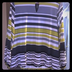 NWT Alfani Island Poetry Women’s Blouse